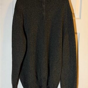 Men's XL Dark Gray Zip-Up Sweater from Method